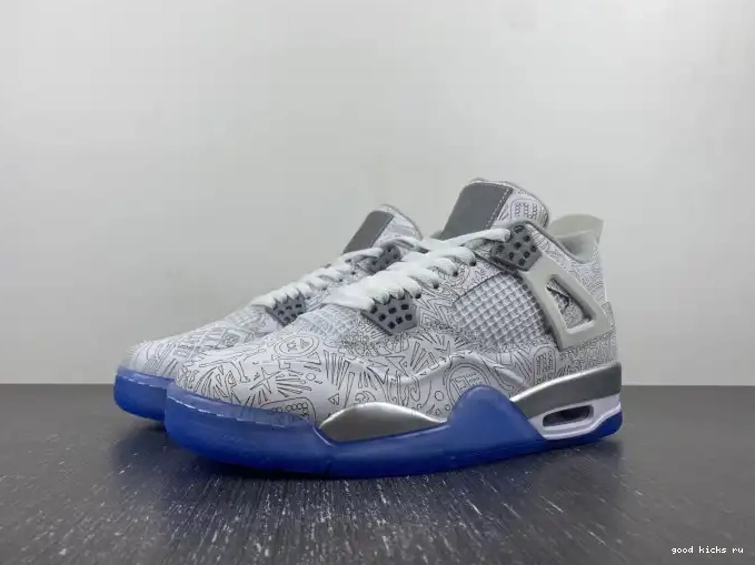 Retro 705333-105 4 Anniversary 30th Jordan Laser 0507